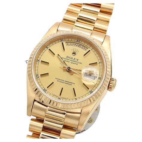 when did rolex day date get lume